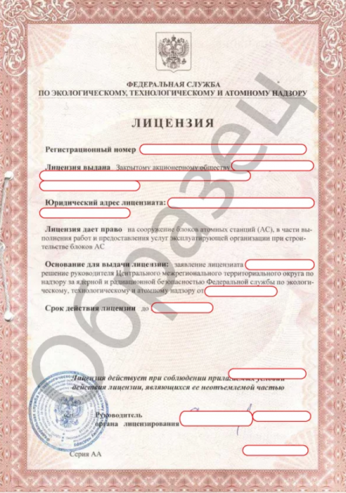 TEK-Consulting LCC passed inspection for a nuclear license