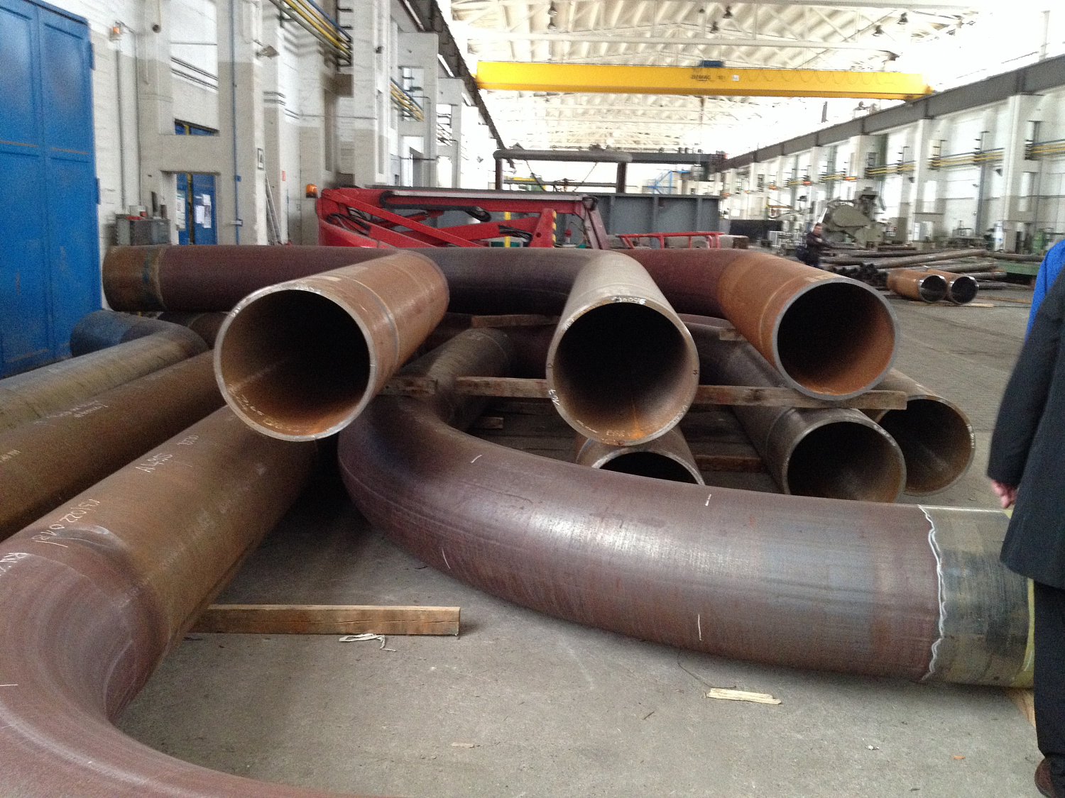 Pipes and pipeline supply from abroad