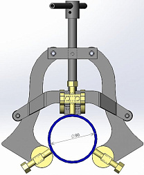 Pipe aligning equipment